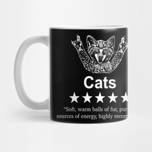 Cats 5 stars gift for cat people who love gatos Mug